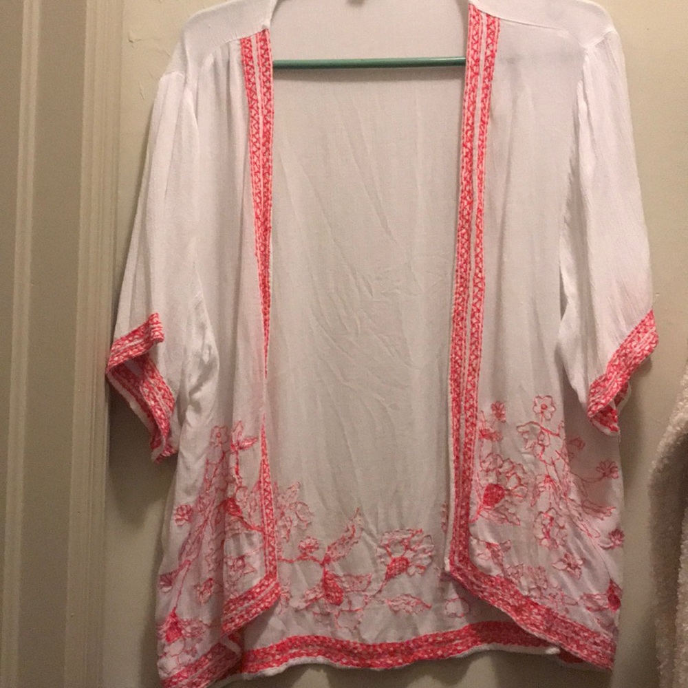 pacsun floral kimono